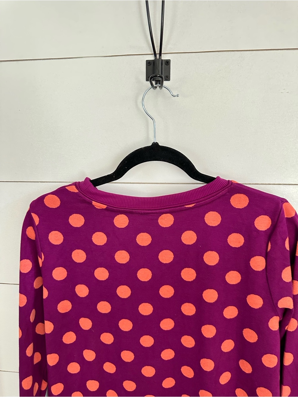 Victor Glemaud X Target S pink-orange polka dot crew neck tunic-dress retro boho - Picture 11 of 12